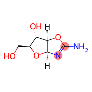 2-氨基-BETA-L-阿拉伯糖呋喃并[1',2':4,5]恶唑啉