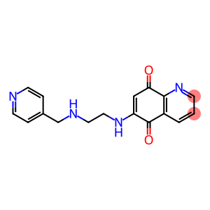 6-[[2-[(4-Pyridinylmethyl)amino]ethyl]amino]-5,8-quinolinedione
