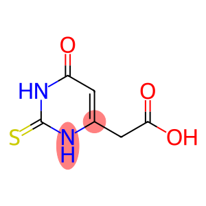 4-Pyrimidineacetic acid, 1,2,3,6-tetrahydro-6-oxo-2-thioxo- (9CI)