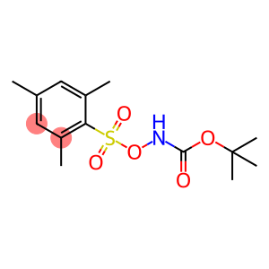N-[[(2,4,6-Trimethylphenyl)sulfonyl]oxy]carbamic acid tert-butyl ester