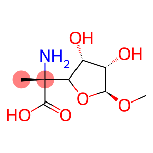 alpha-D-Mannofuranosiduronic acid, methyl 5-amino-5-deoxy-5-C-methyl- (9CI)