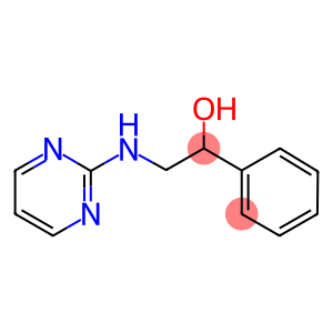 N-(2-pyrimidyl)amino-1-phenyloethanol
