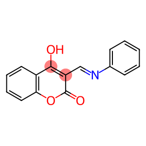 4-Hydroxy-3-[(E)-(phenylimino)methyl]-2H-chromen-2-one