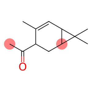 4-acetyl-3,7,7-trimethylbicyclo(4.1.0)hept-2-ene