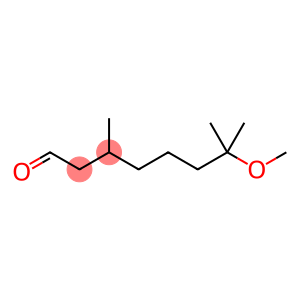 7-methoxy-3,7-dimethyloctan-1-al