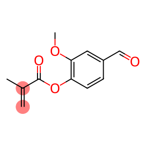 2-Propenoic acid, 2-methyl-, 4-formyl-2-methoxyphenyl ester