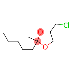 4-(chloromethyl)-2-methyl-2-pentyl-1,3-dioxolane