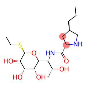 1,6,8-Trideoxy-6-[[(2S)-4β-propyl-2α-pyrrolidinyl]carbonylamino]-1-ethylthio-α-D-erythro-D-galacto-octopyranose