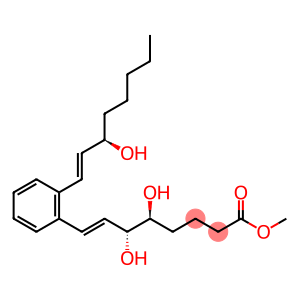 7-Octenoic acid, 5,6-dihydroxy-8-[2-[(1E,3R)-3-hydroxy-1-octen-1-yl]phenyl]-, methyl ester, (5S,6R,7E)-