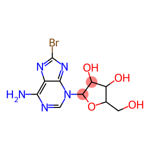 8-Bromo-3-beta-D-ribofuranosyl-3H-purin-6-amine