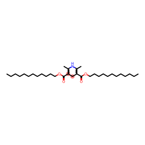 3,5-Pyridinedicarboxylic acid, 1,4-dihydro-2,6-dimethyl-, didodecyl ester