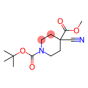 1-叔-丁基 4-甲基 4-氰基哌啶-1,4-二甲酸基酯