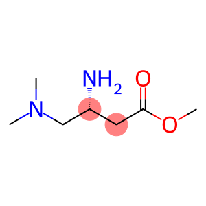 Butanoic acid, 3-amino-4-(dimethylamino)-, methyl ester, (3R)- (9CI)