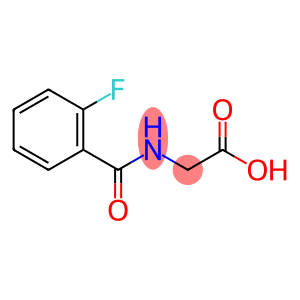 2-[(2-fluorophenyl)formamido]acetic acid