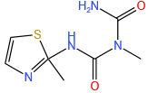 N,2-dimethyl-N'-2-thiazolyl-Imidodicarbonic diamide