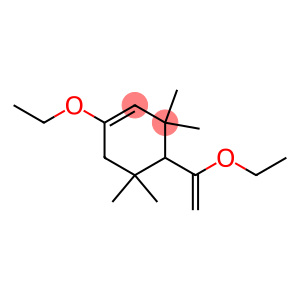 1-ethoxy-4-(1-ethoxyethenyl)-3,3,5,5-tetramethyl-Cyclohexene