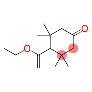 4-(1-ethoxyethenyl)-3,3,5,5-tetramethylcyclohexanone