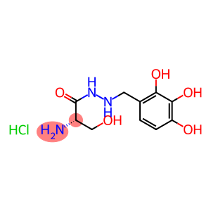 2'-(2,3,4-trihydroxybenzyl)-L-serinohydrazide hydrochloride