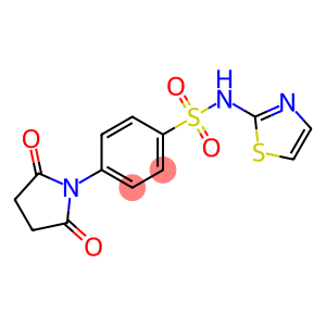 4-(2,5-dioxopyrrolidin-1-yl)-N-(1,3-thiazol-2-yl)benzene-1-sulfonamide