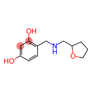 1,3-Benzenediol, 4-[[[(tetrahydro-2-furanyl)methyl]amino]methyl]- (9CI)