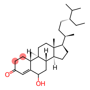 6-Hydroxystigmast-4-en-3-oneen-3-one