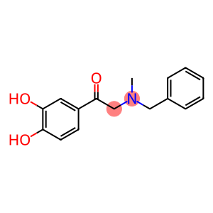 2- (benzylmethyl amino) -1- (3, 4-dihydroxyphenyl) ethyl ketone