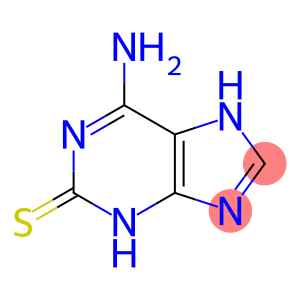 6-Amino-1,7-dihydro-2H-purine-2-thione