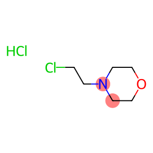 4-(2-chloroethyl)morpholin-4-ium