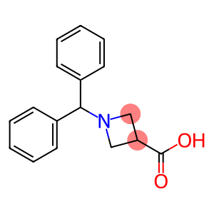 1-Benzhydrylazetane-3-carboxylic acid, 1-(Diphenylmethyl)azetidine-3-carboxylic acid