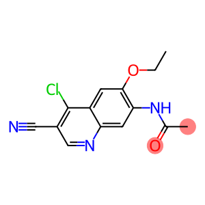 AcetaMide, N-(4-chloro-3-cyano-6-ethoxy-7-quinolinyl)-