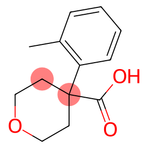 4-(2-甲基苯基)氧杂环己烷-4-羧酸