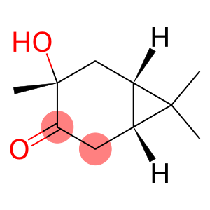 [1R-(1alpha,4alpha,6alpha)]-4-hydroxy-4,7,7-trimethylbicyclo[4.1.0]heptan-3-one