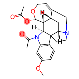 (17S)-1-Acetyl-19,20-didehydro-17,18-epoxy-11-methoxycuran-17-ol acetate