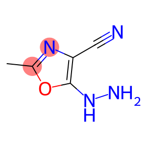 5-肼基-2-甲基唑-4-腈