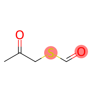 Methanethioic acid, S-(2-oxopropyl) ester (9CI)