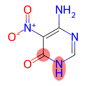 6-氨基-5-硝基嘧啶-4-醇