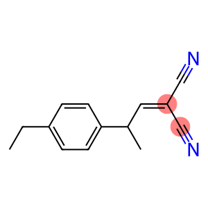 Propanedinitrile, [2-(4-ethylphenyl)propylidene]- (9CI)