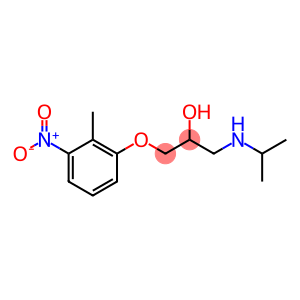 1-(2-Methyl-3-nitrophenoxy)-3-(isopropylamino)-2-propanol