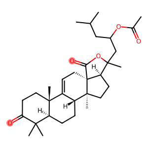 (20ξ)-23-(Acetyloxy)-20-hydroxy-3-oxo-5α-lanost-9(11)-en-18-oic acid γ-lactone