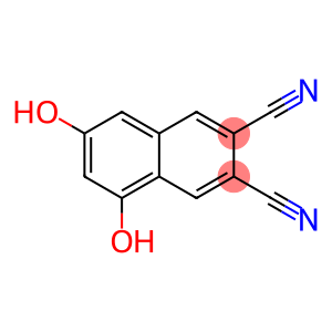 2,3-Naphthalenedicarbonitrile, 5,7-dihydroxy- (9CI)