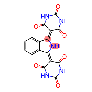 2,4,6(1H,3H,5H)-Pyrimidinetrione, 5,5-(1H-isoindole-1,3(2H)-diylidene)bis-