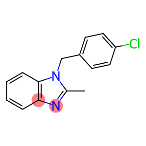 1-[(4-Chlorophenyl)methyl]-2-methylbenzimidazole