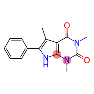 2,4,7-trimethyl-8-phenyl-2,4,9-triazabicyclo[4.3.0]nona-7,10-diene-3,5 -dione