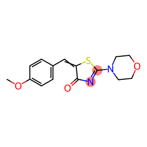 (5Z)-5-(4-methoxybenzylidene)-2-(morpholin-4-yl)-1,3-thiazol-4(5H)-one