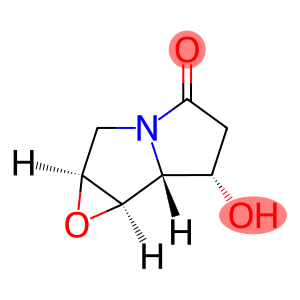 4H-Oxireno[a]pyrrolizin-4-one, hexahydro-6-hydroxy-, (1aS,6S,6aR,6bR)- (9CI)