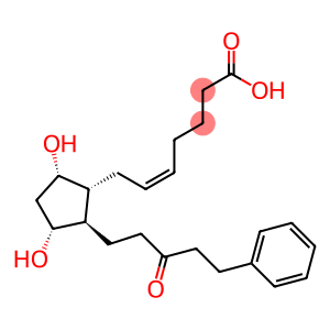(5Z)-7-[(1R,2R,3R,5S)-3,5-Dihydroxy-2-(3-oxo-5-phenylpentyl)cyclopentyl]-5-heptenoic Acid