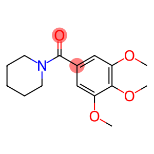 1-(3,4,5-Trimethoxybenzoyl)piperidine