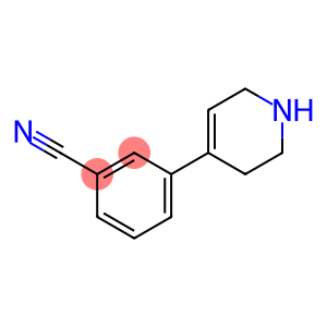 3-(1,2,3,6-tetrahydropyridin-4-yl)benzonitrile hydrochloride