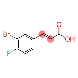 2-Propenoic acid, 3-(3-bromo-4-fluorophenyl)-, (2E)-