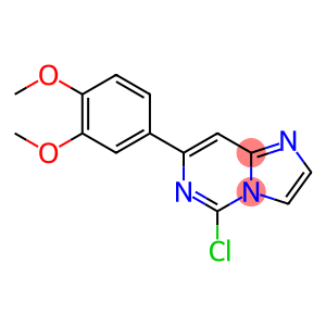 5-chloro-7-(3,4-dimethoxyphenyl)imidazo[1,2-c]pyrimidine